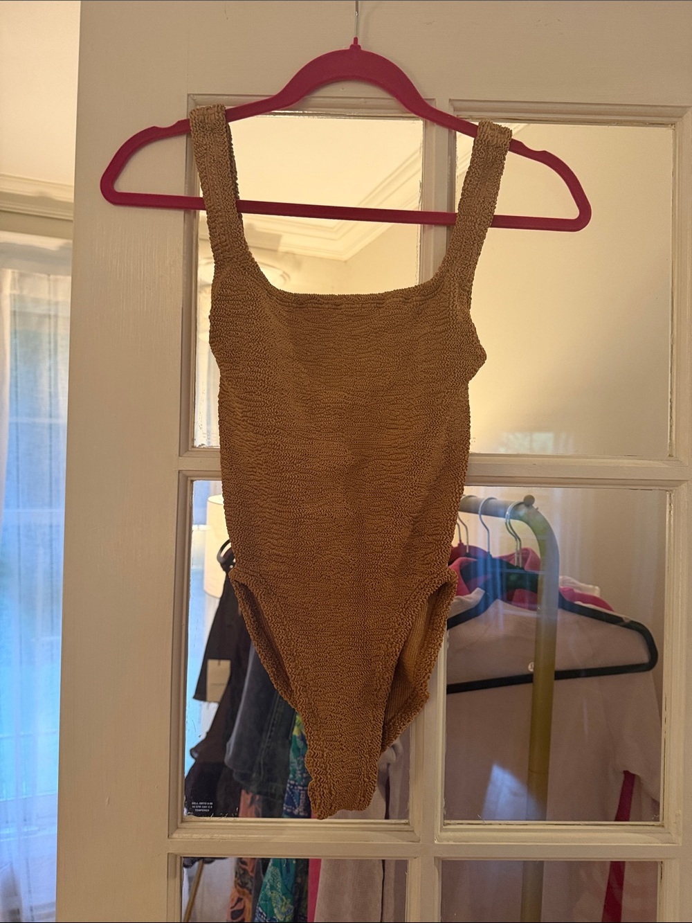 Hunza G Square Neck One Piece